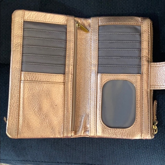 Fossil Rose Gold Wallet - Picture 2 of 3